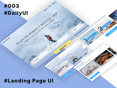 Landing Page #DailyUI #003