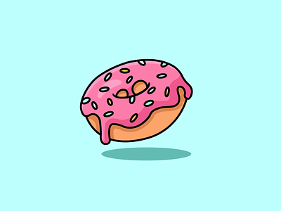 Donut Illustration design graphic design illustration vector