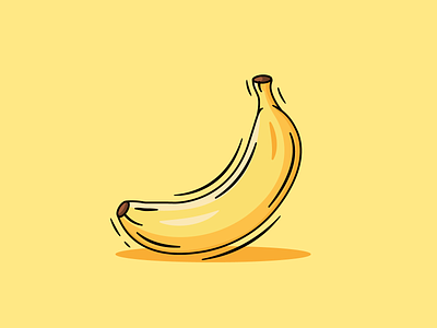 Banana Illustration design graphic design illustration vector
