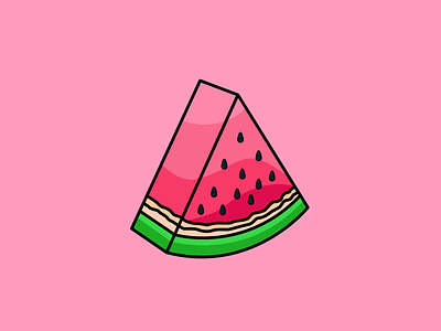 Watermelon Illustration design graphic design illustration vector