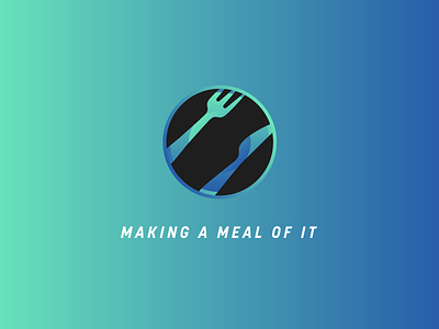 Making a Meal of it app Logo app branding design graphic design illustration logo typography ui ux vector