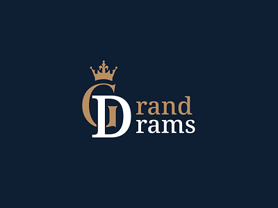Grand Drams Logo app branding design graphic design illustration logo typography ui ux vector