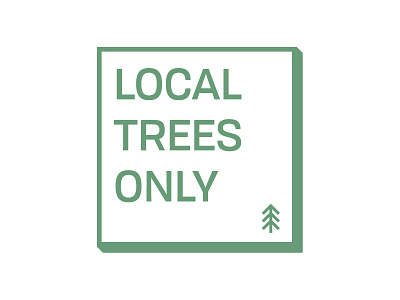 Local Tree Farm Sticker