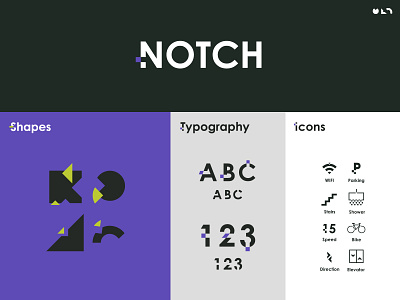 Notch Apartments Branding