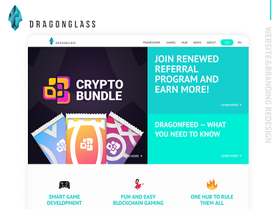 Dragonglass Website&Branding