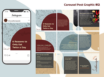 Instagram Carousel brand identity branding carousel design graphic design illustration instagram ui vector