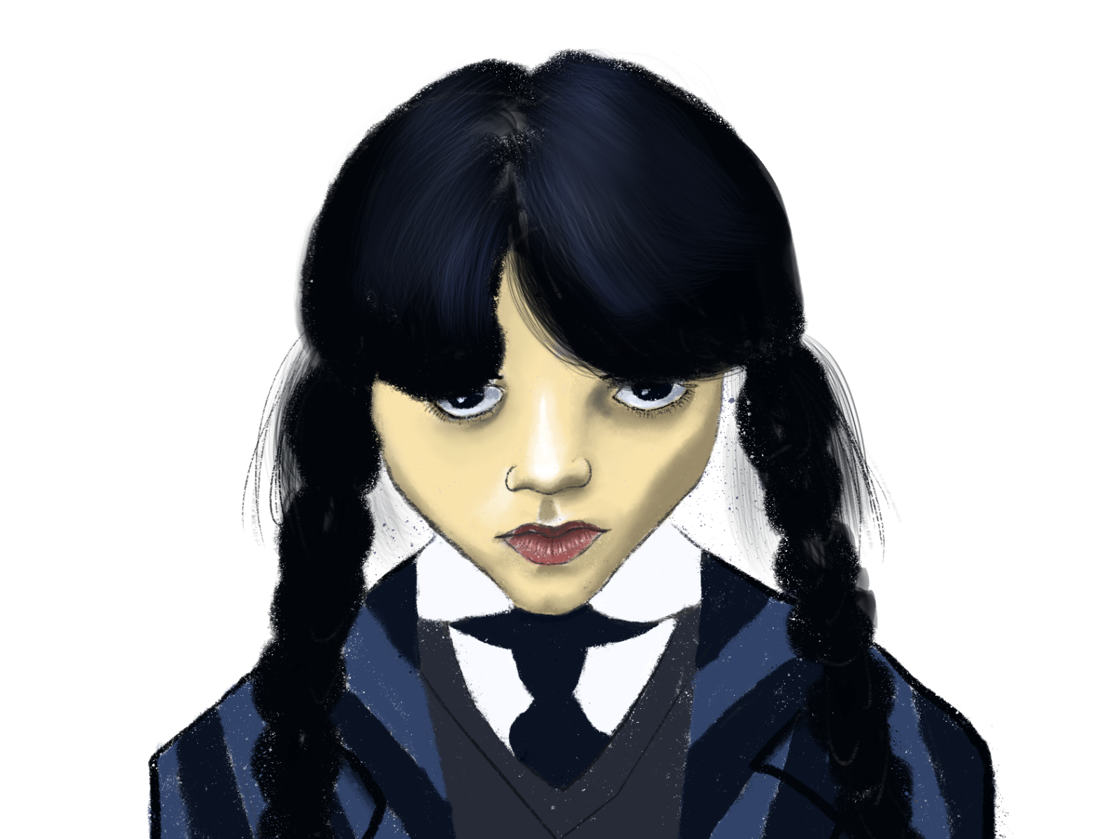 Wednesday Addams by Husain on Dribbble