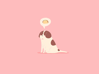 Kaiser bigdog cute dog dog illustration doodle illustration love mexican minimal pet petlovers pets pink saintbernard taco taco lovers