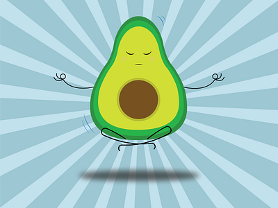 Avocado on Yoga