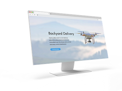 Flytrex Drone Delivery | Landing Page