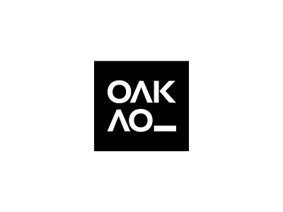 Daily Logo Challenge: 07/50 challenge dailylogochallenge fashion logo minimalist oakao wordmark