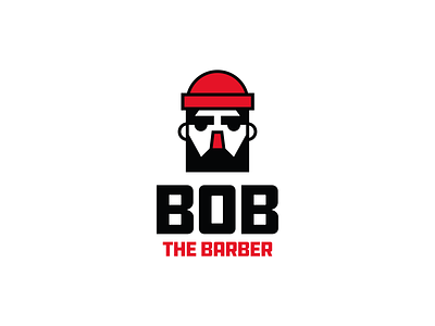 Daily Logo Challenge: 13/50 barber barbershop beard bob challenge dailylogochallenge hair logo