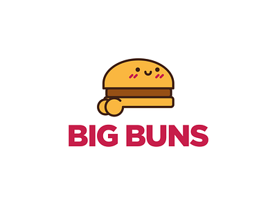 Daily Logo Challenge: 33/50 bun burger challenge cute dailylogo dailylogochallenge illustration