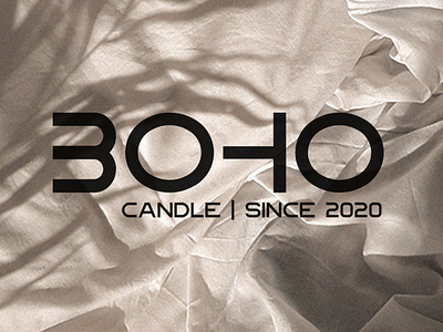 Logo design for Boho candle