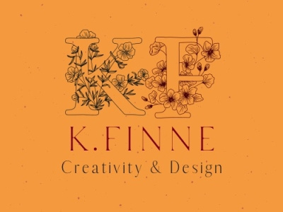 K.Finne Creativity & Design Logo 2 branding graphic design logo