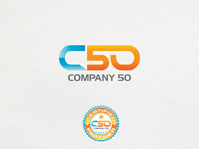 Co50 Logo Design design icon logo typography vector