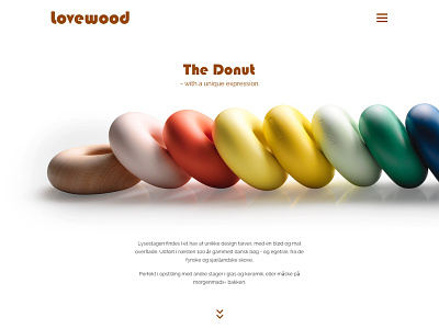 Donut Candleholder interior design minimal minimalistic webdesign