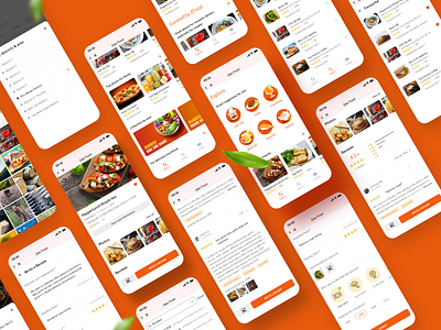 Local food guide (4 of 4) carousel design detail page flat flatdesign food food app home illustration minimal review reviews search store store detail street food ui uiux uiux design vietnam