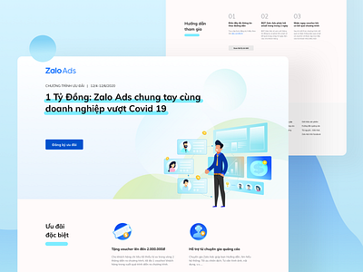 Landing page for promotion campaign