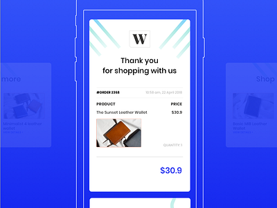 daily ui 17 | Email Receipt