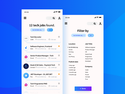 Daily Ui 50 | Job Listing