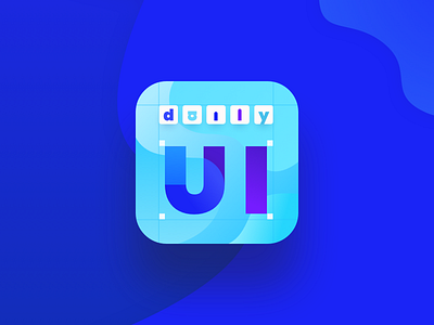 Daily Ui 52 | Logo 100 ui challenge daily ui icon logo shape typo ui
