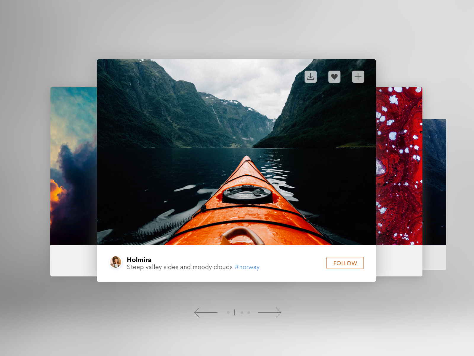 Daily Ui 72: Image Slider by Lap Tran / 𝗟𝗘𝗢 on Dribbble