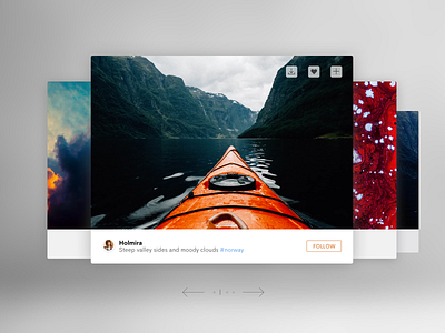 Daily Ui 72: Image Slider challenge daily ui design flat gray image interface minimal navigation photo sketch slider ui ui ux ux web website