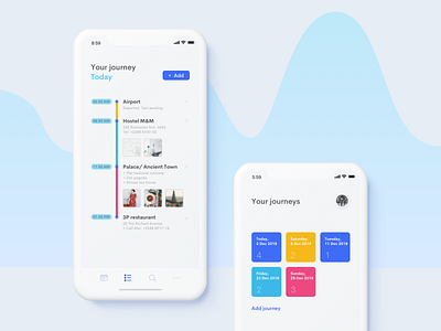 Daily Ui 79: Itinerary