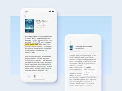Daily UI 87: Reading Tooltips app challenge daily ui design flat interface minimal reading sketch tooltips ui