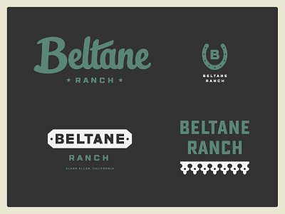 Brand Exploration brand identity logo ranch