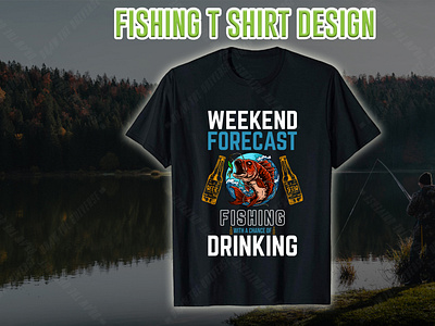 Fishing T-Shirt Design fishing shirts for men