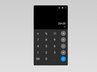 android-calculator-ui design figma graphic design ui uiux ux