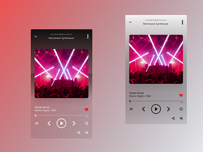 MUSIC PLAYER UI