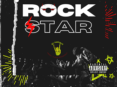 Rockstar single artcover design