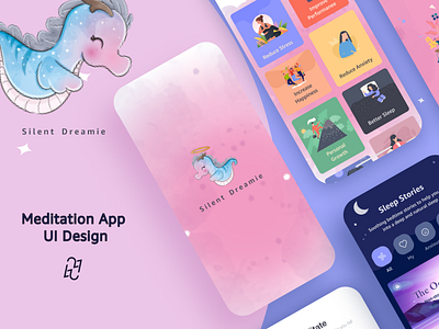 Meditation App UI design