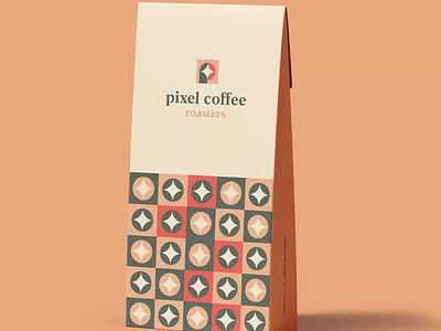 Pixel Coffee app app design branding design graphic design illustration logo product packaging ui ux vector