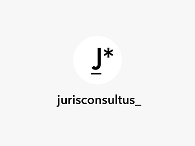 J* | jurisconsultus_ avatar lawer legal adviser logo sign userpic