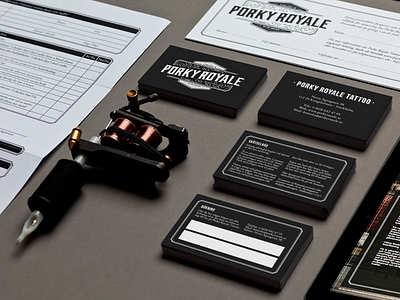 Porky Royale Stationary