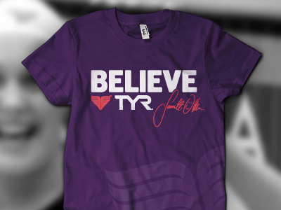 TYR / BELIEVE Jeanette Ottesen t-shirt jeanette ottesen print t shirt tshirt tyr