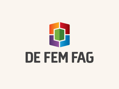 De Fem Fag de 5 fag de fem fag icon logo symbol