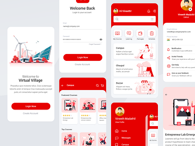 Mobile application UI/UX