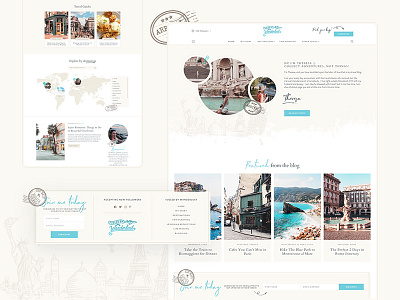 Fueled By Wanderlust -Homepage-