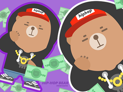 Hiphop Bear2 icon