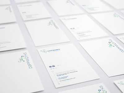 Business Card Design branding business card design elegant design simple design vancouver vancouver brand