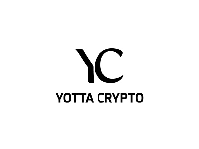 Yotta Crypto Logo Design branding design logo logo design simple design typography