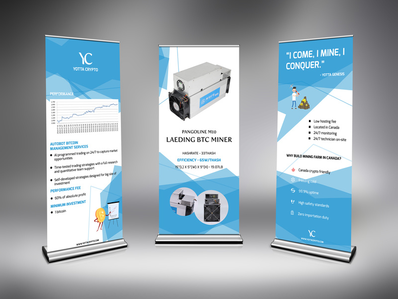 Roll Up Banner Design By Syrena Liu On Dribbble