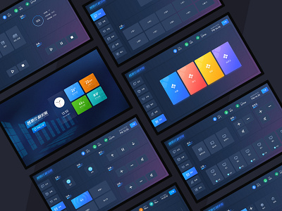 Intelligent classroom control system design ui