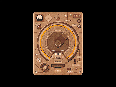No.10 Radio Machine graphic design icon icon design