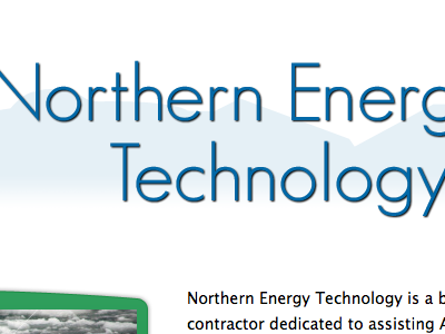 Northern Energy Technology, LLC seo website design wordpress